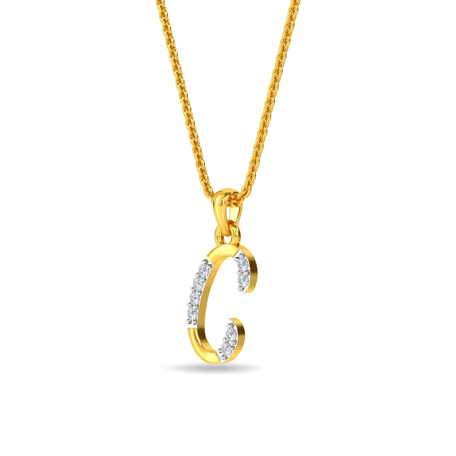 Alphabet C Pendant