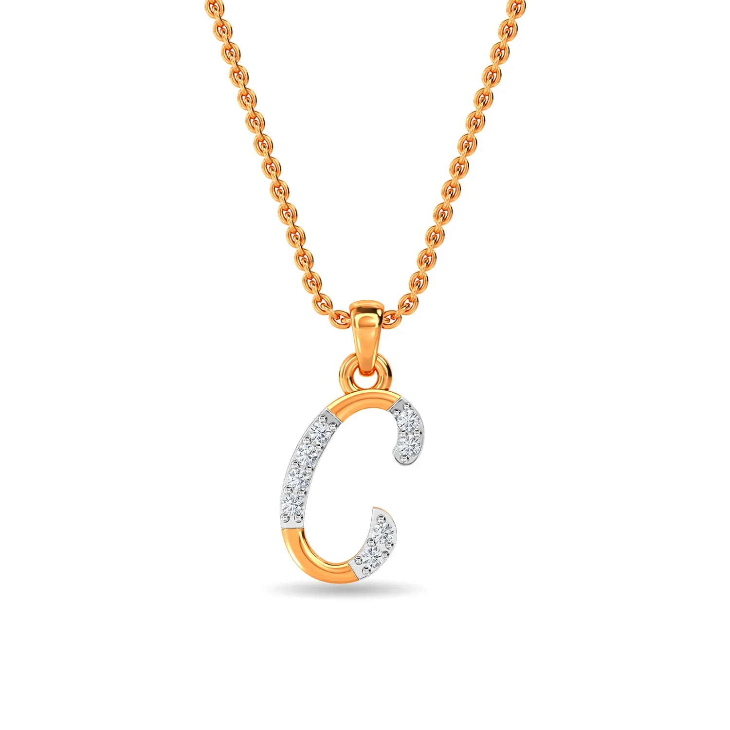 Alphabet C Pendant