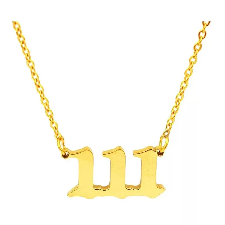 Angel Number Necklace