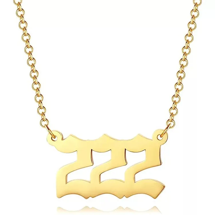 Angel Number Necklace