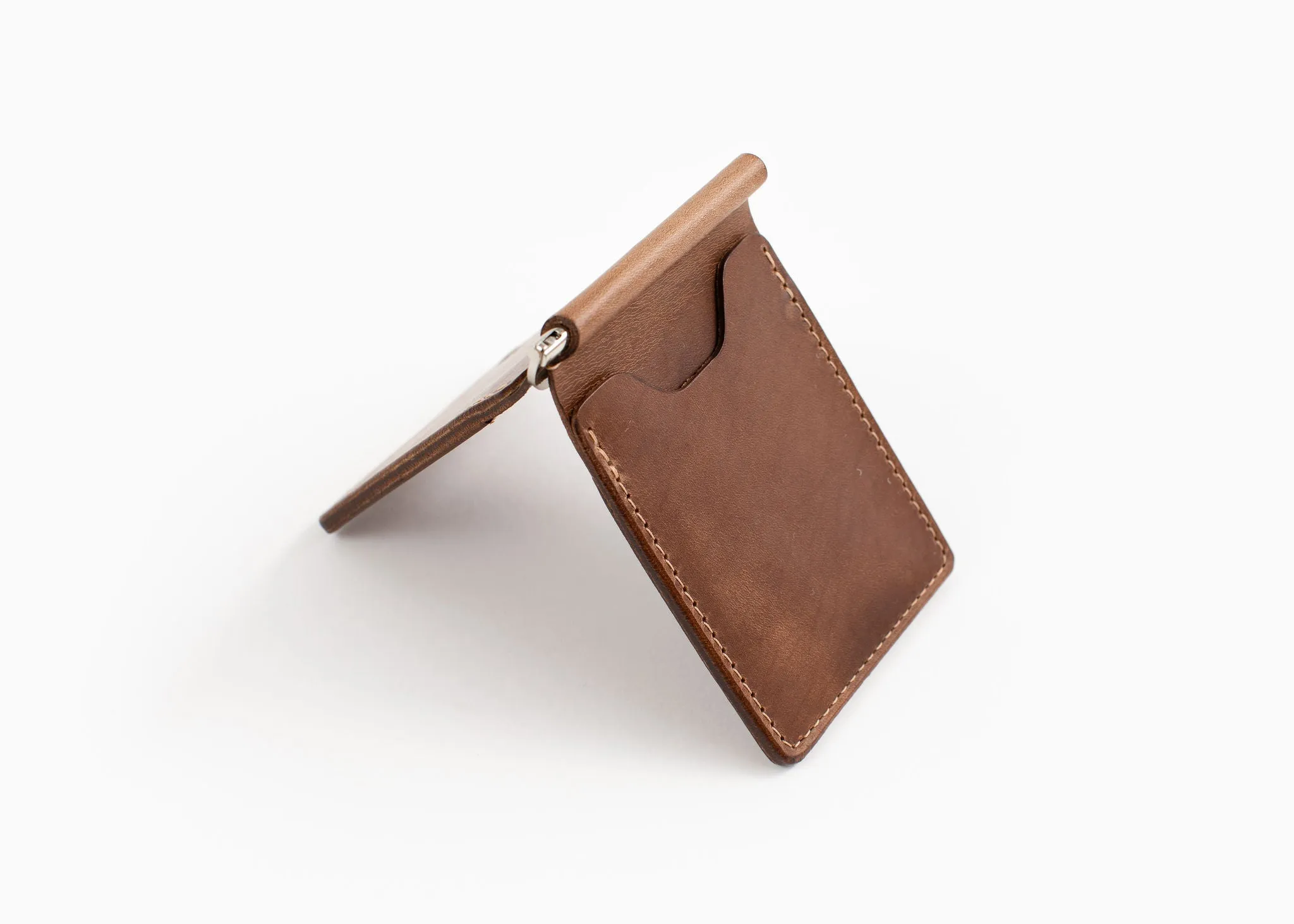 Ashland Capone Money Clip - Natural Chromexcel