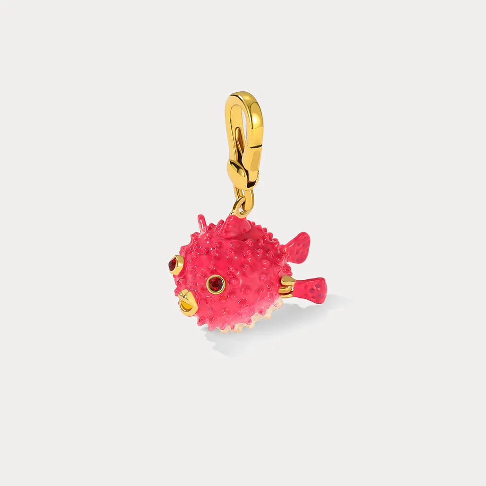 Balloonfish Pendant Necklace