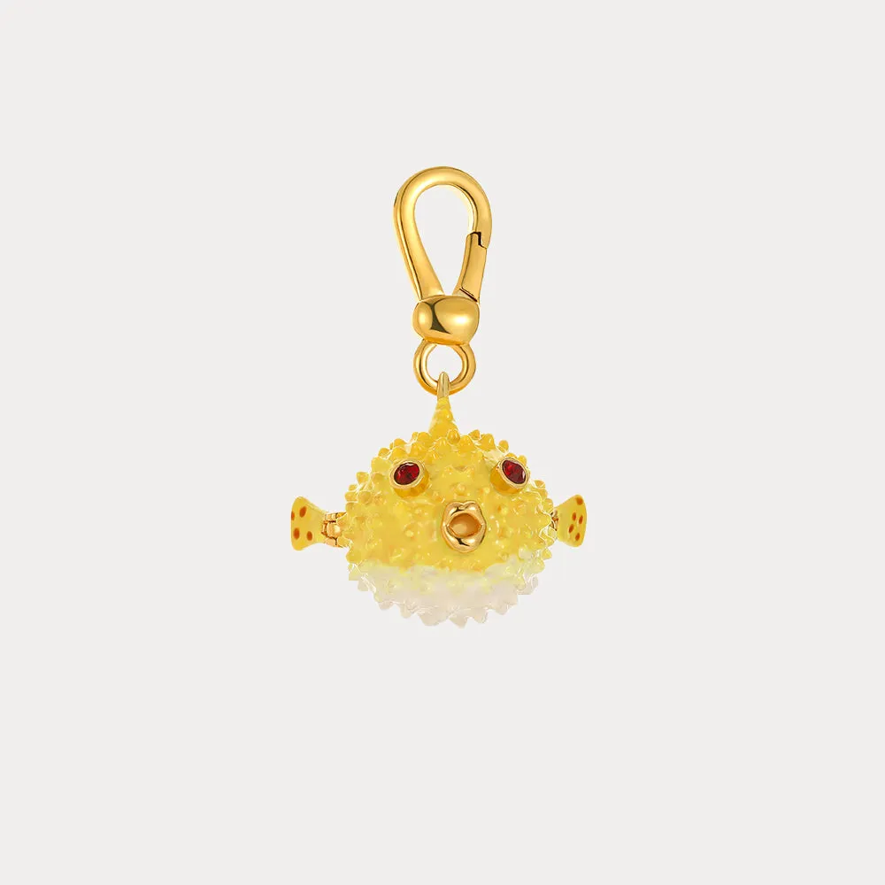 Balloonfish Pendant Necklace