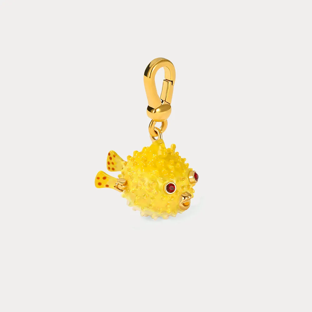 Balloonfish Pendant Necklace