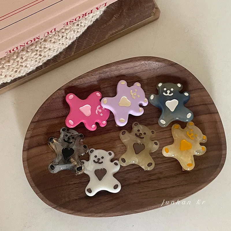 Bear Hair Clips