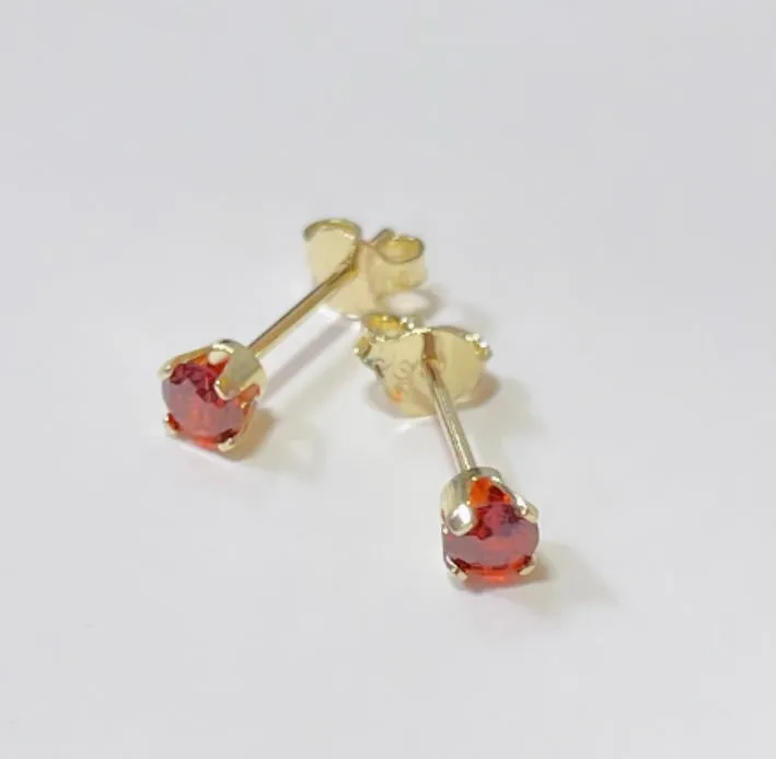 Birthstone  earrings