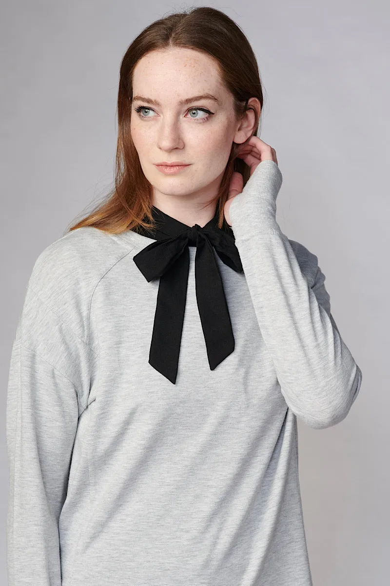 Black Bow Collar