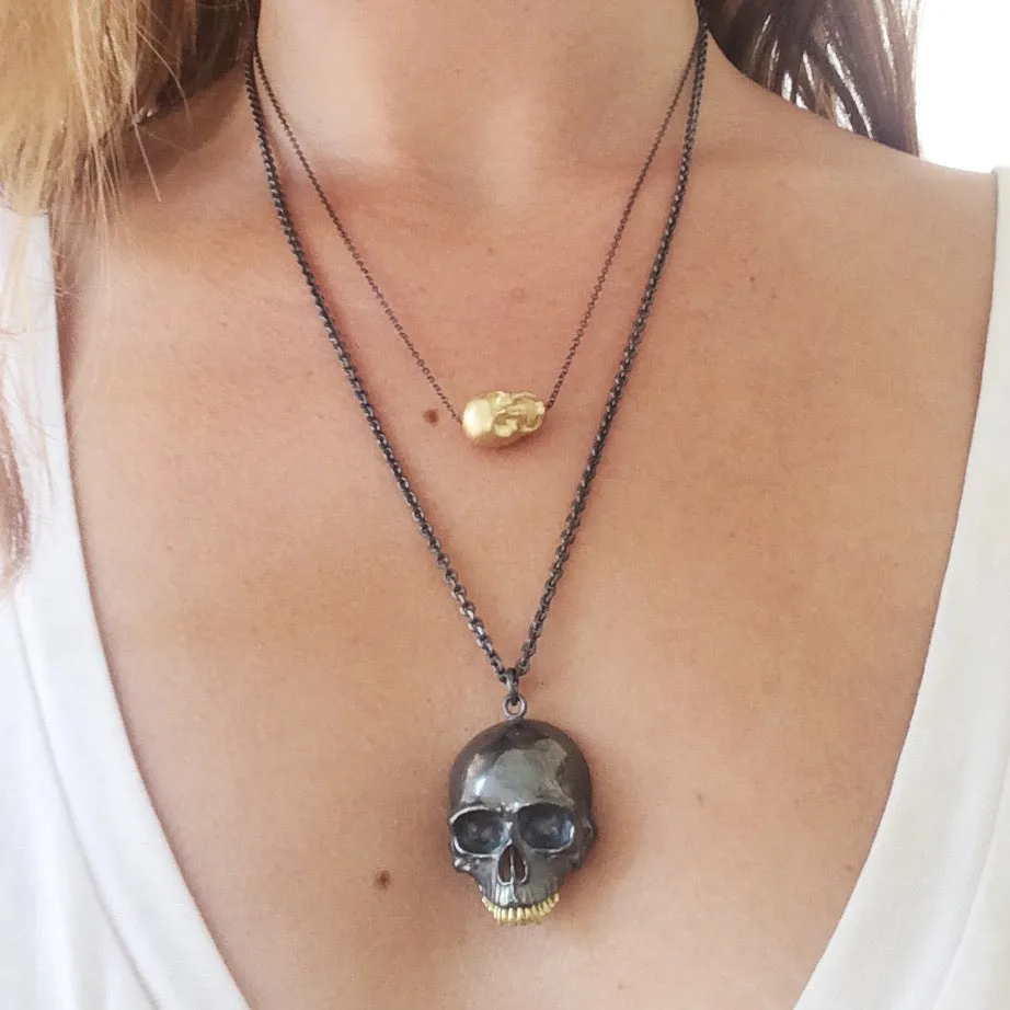 Black Skull Pendant