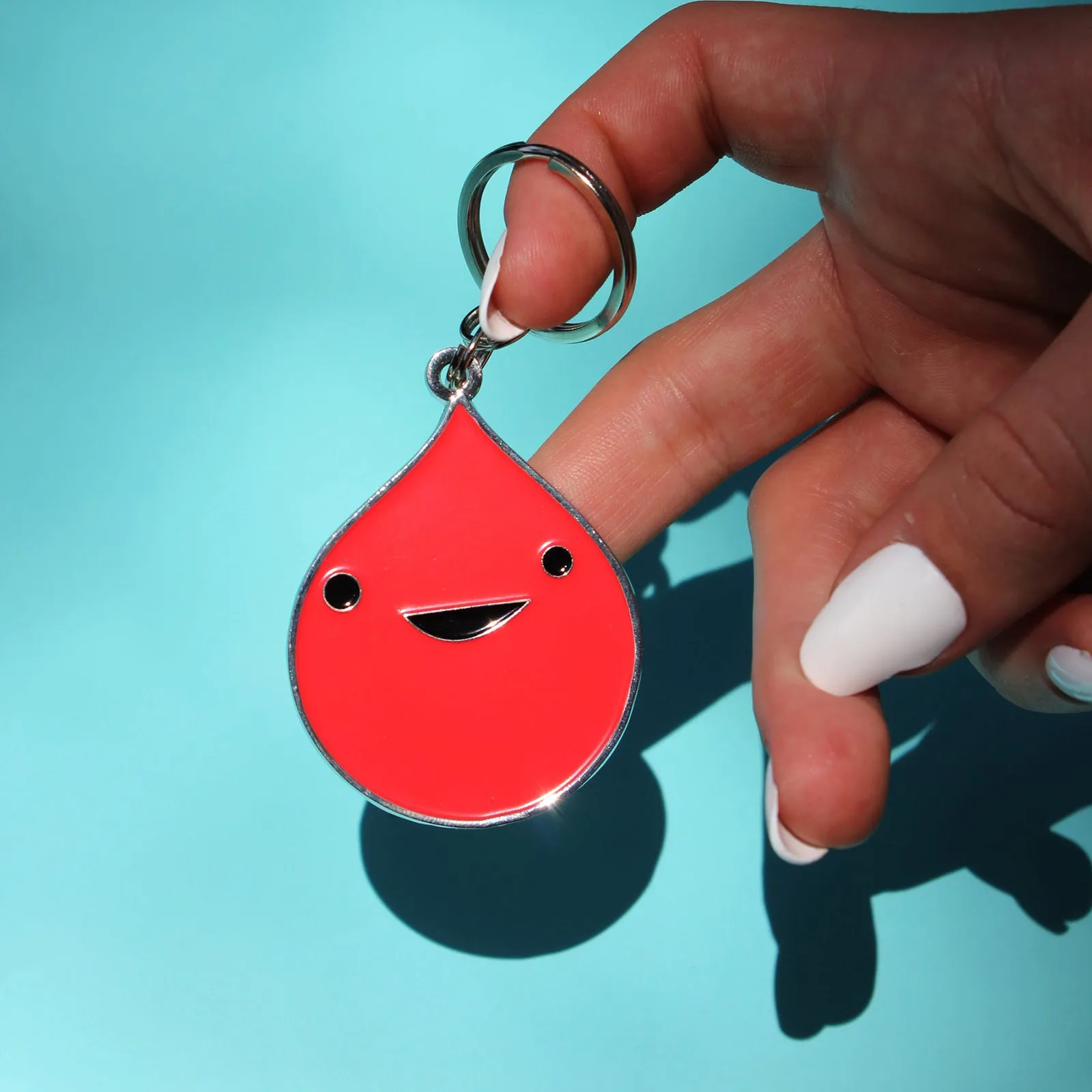 Blood Drop Keychain