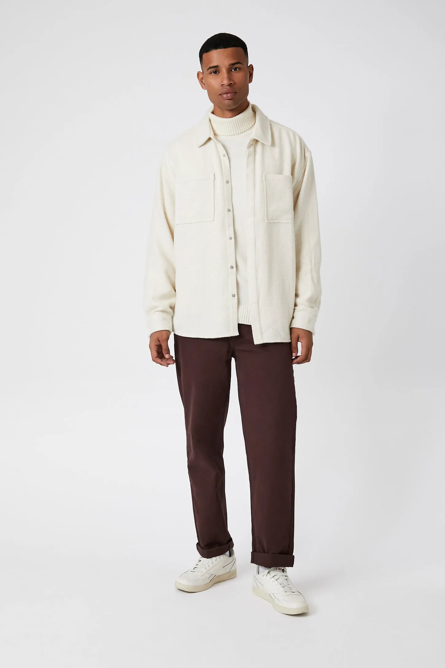 Boucle Drop-Sleeve Shirt