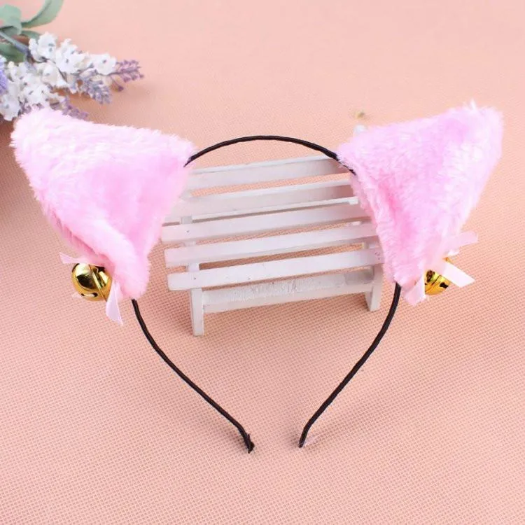 Cat Ear Bell Hair Band