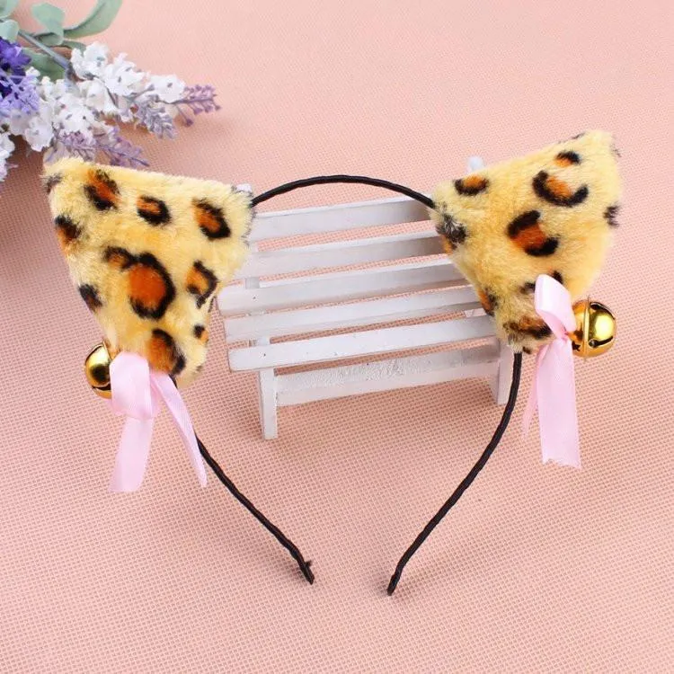 Cat Ear Bell Hair Band