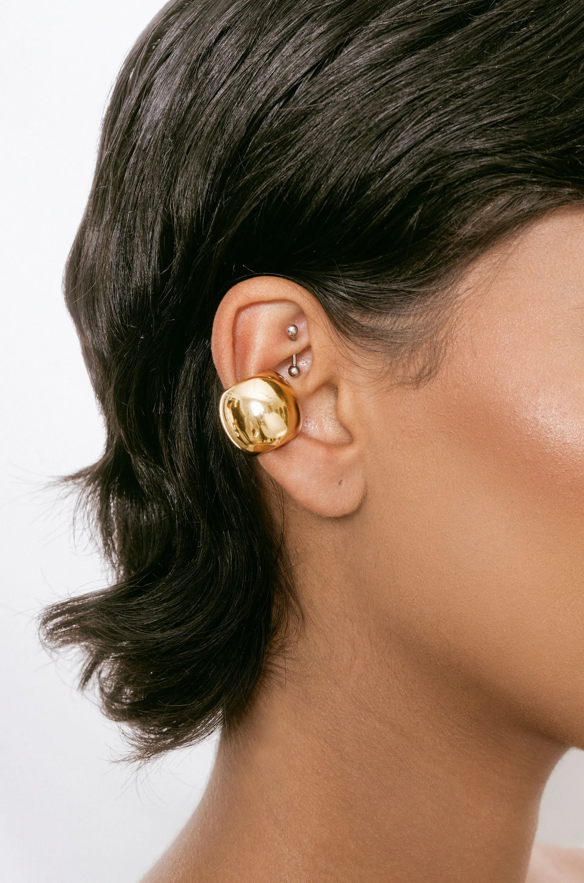 Chunky Metal Ear Cuff