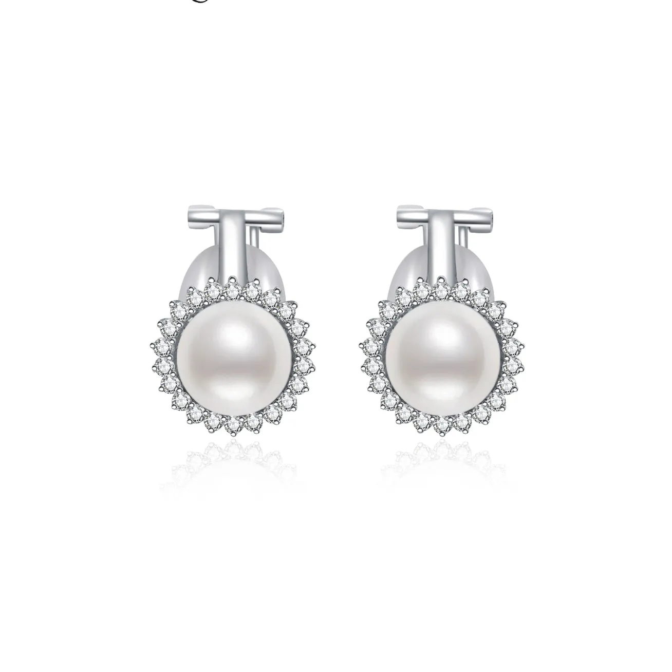 Clip-On Freshwater Pearl Earrings WE00602