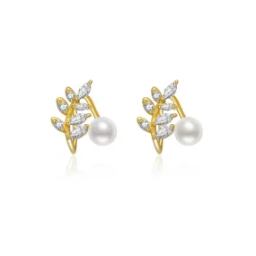 Clip-On Freshwater Pearl Earrings WE00605