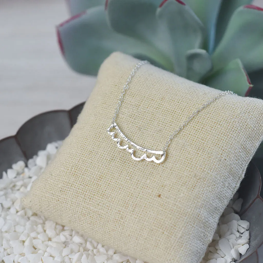 Cloud Pendant Necklace