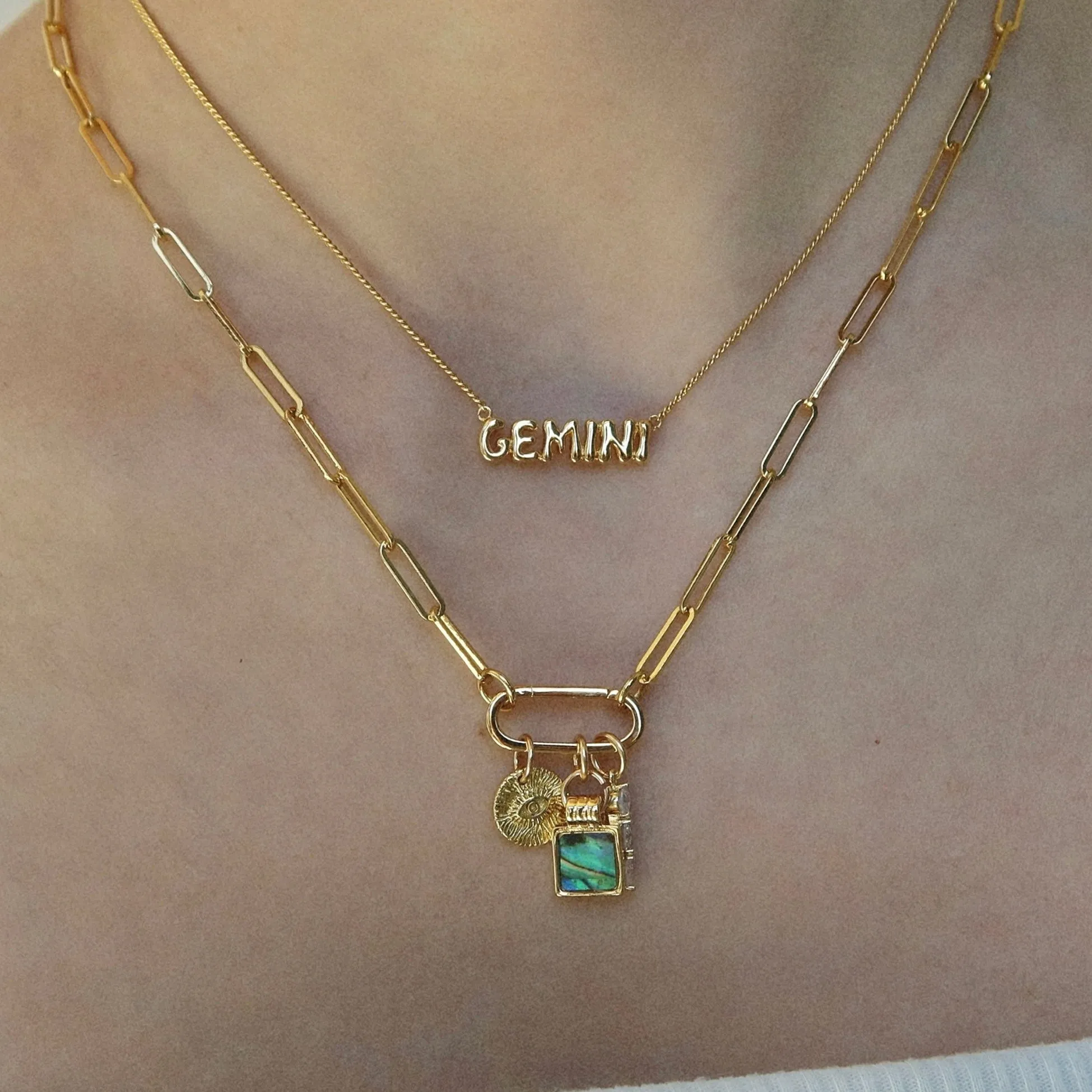 Cosmo Bubble Zodiac Pendant