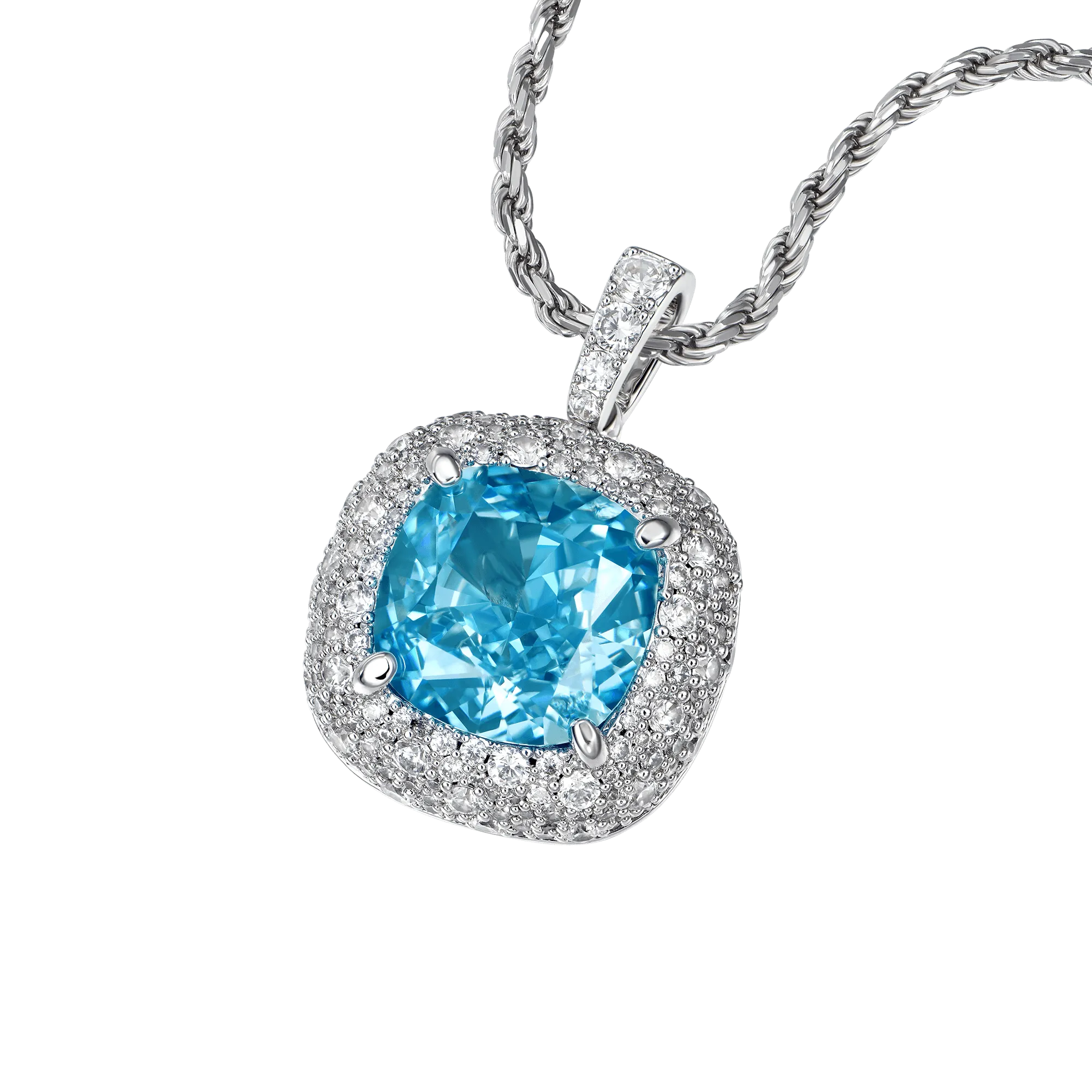 Crushed Ice Pendant