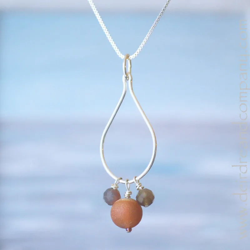 Delightful Drop Necklace - Earth