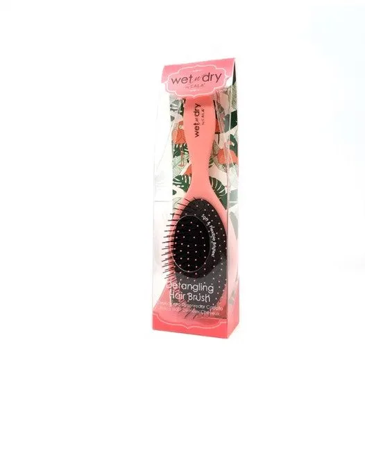 Detangling Hair Brush in Rose