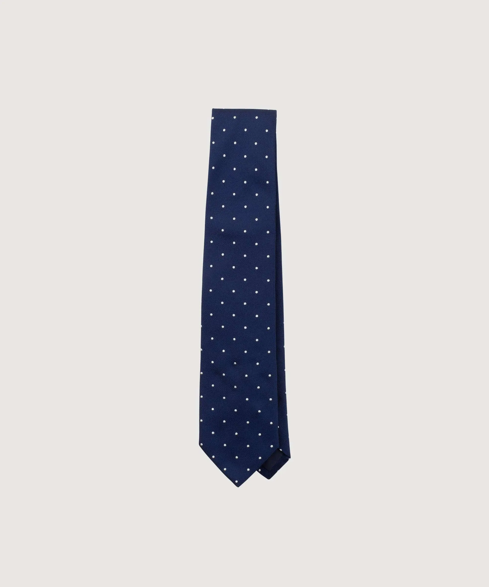 Dotted Silk Tie