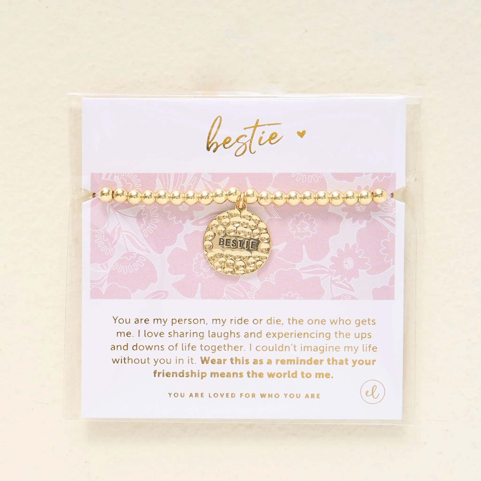 Elsa Leigh Charm Bracelets ~ Various Sentiments