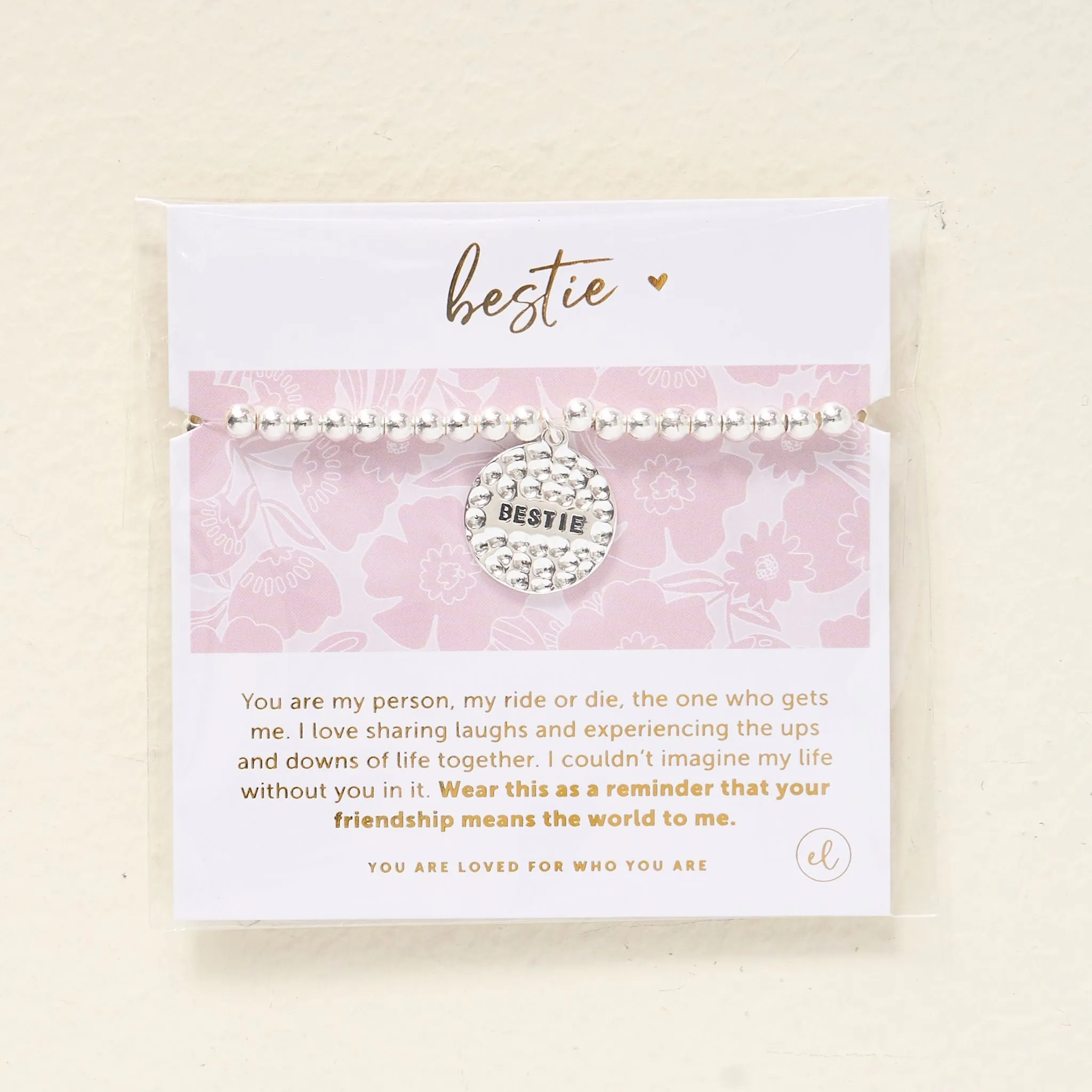 Elsa Leigh Charm Bracelets ~ Various Sentiments