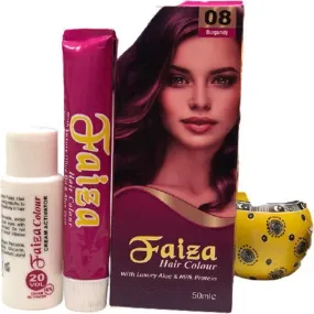 Faiza Hair Color 08 Burgundy