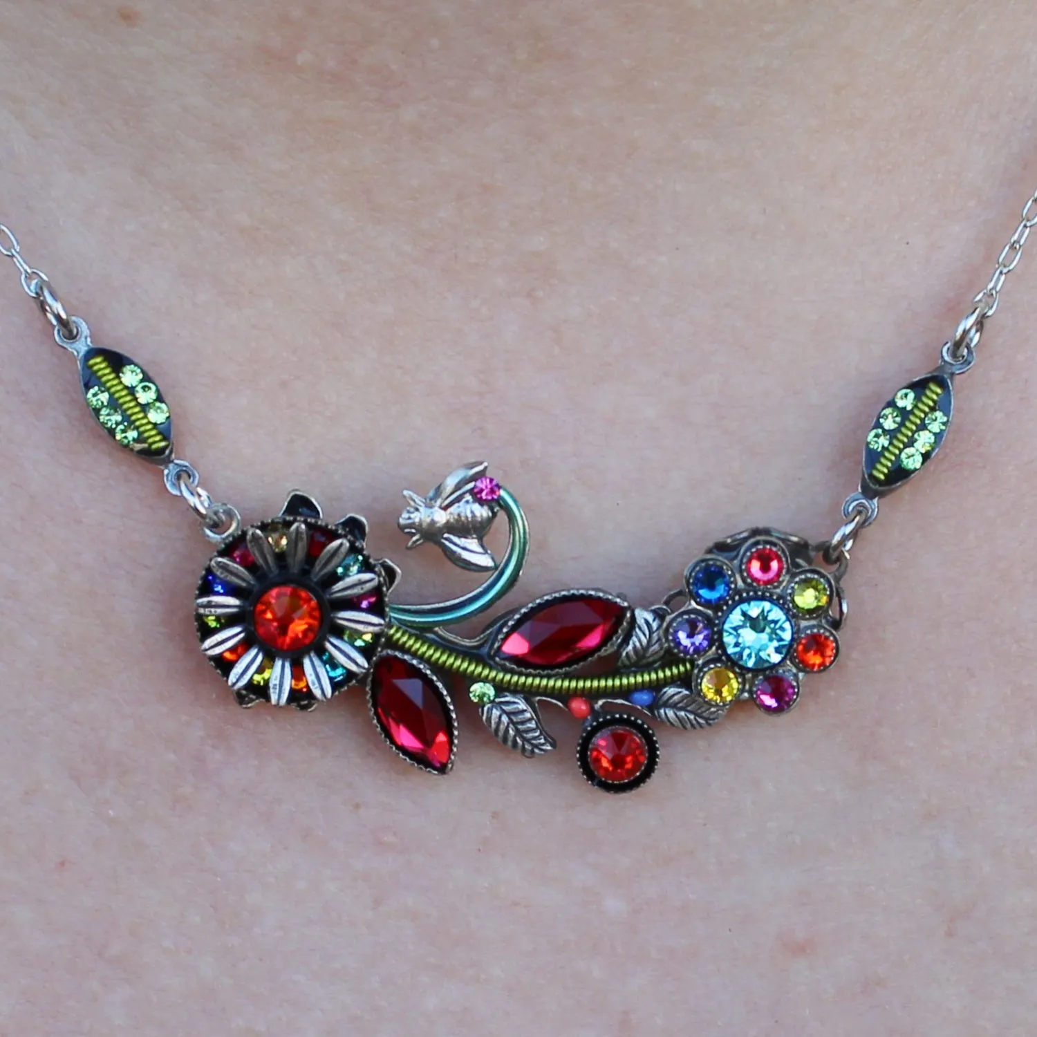 Firefly Botanical Necklace