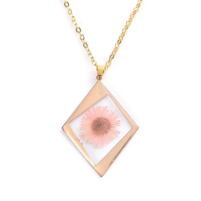 Flower Pendant Necklace