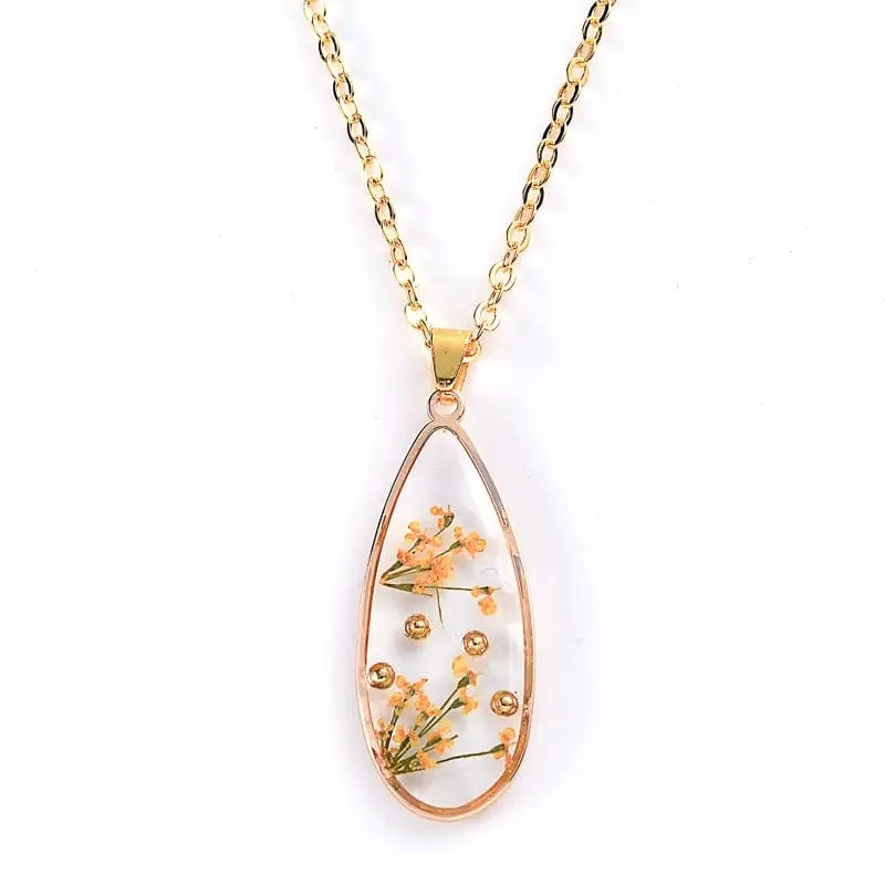 Flower Pendant Necklace