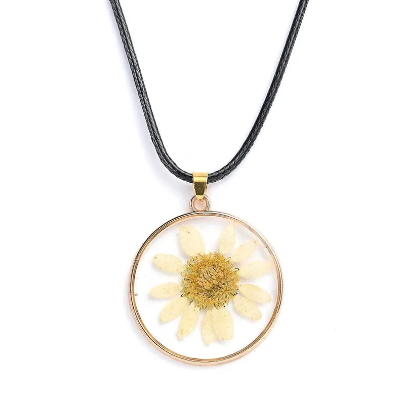 Flower Pendant Necklace