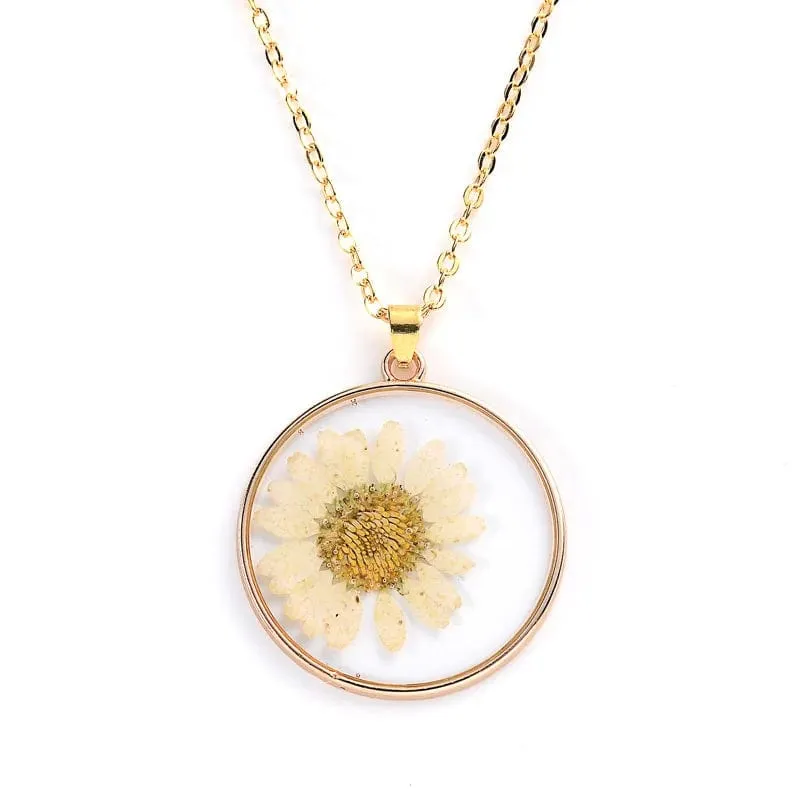 Flower Pendant Necklace