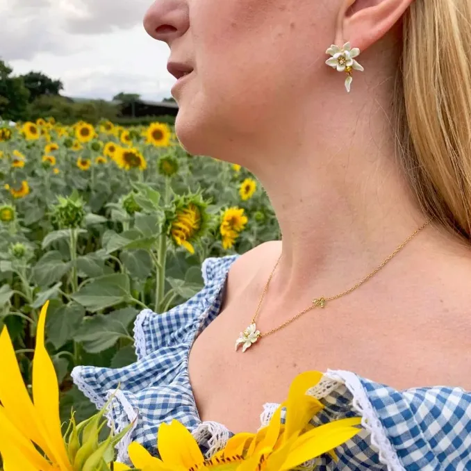 Gardenia Earrings