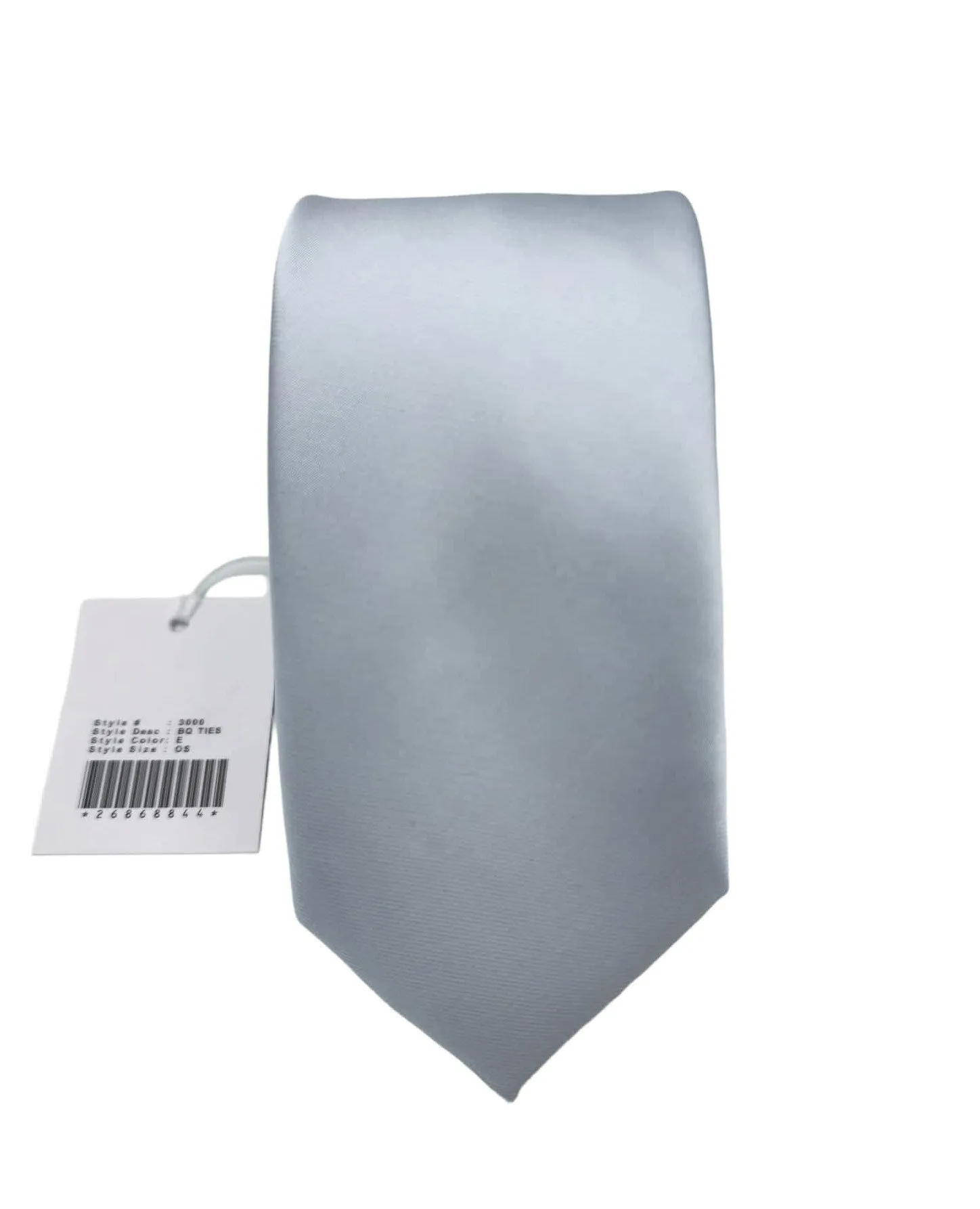 Giovanni Testi Light Blue Slim Tie with Hanky 3000-E