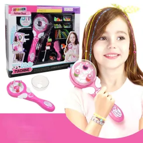 Girl Automatic Hair Braider Electric DIY Hair Weave Machine