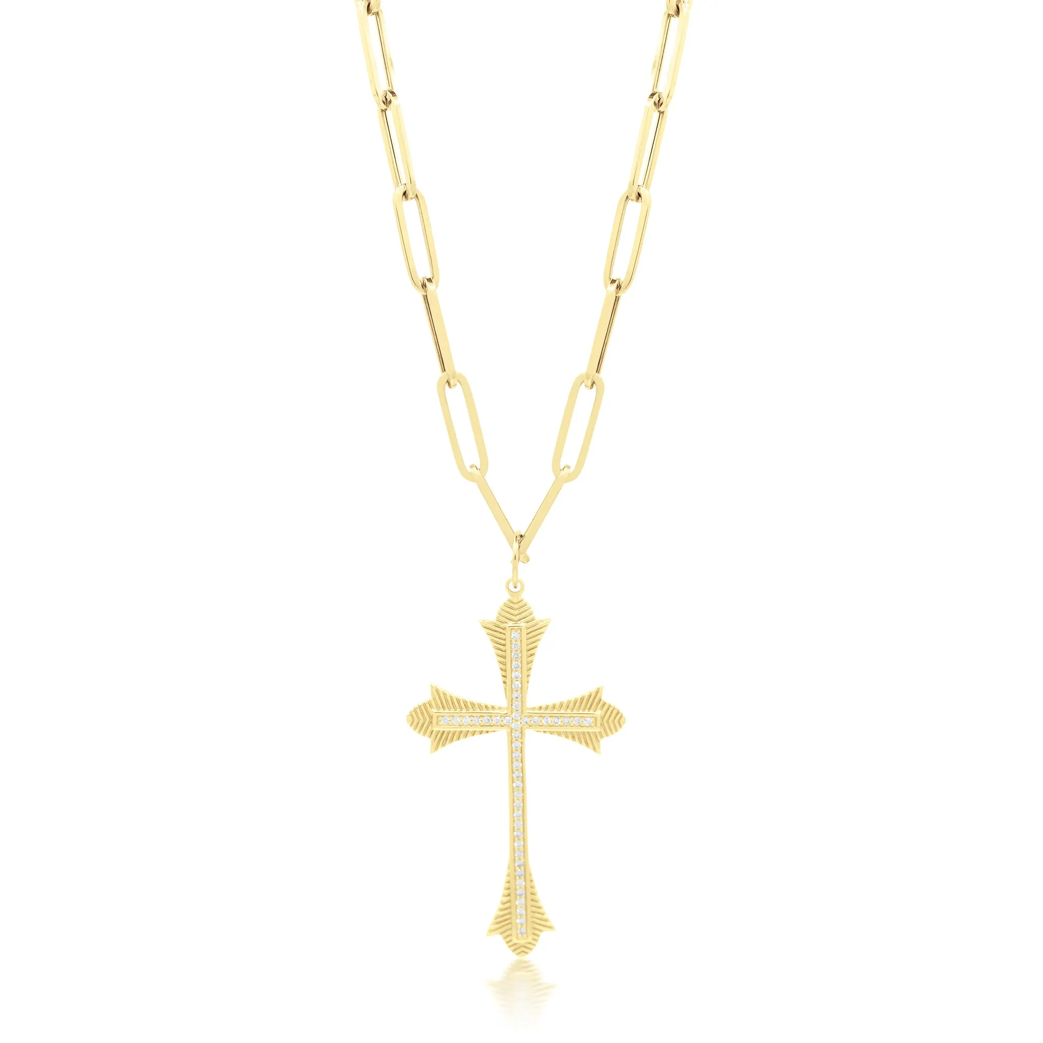 Gold Cross Pendant