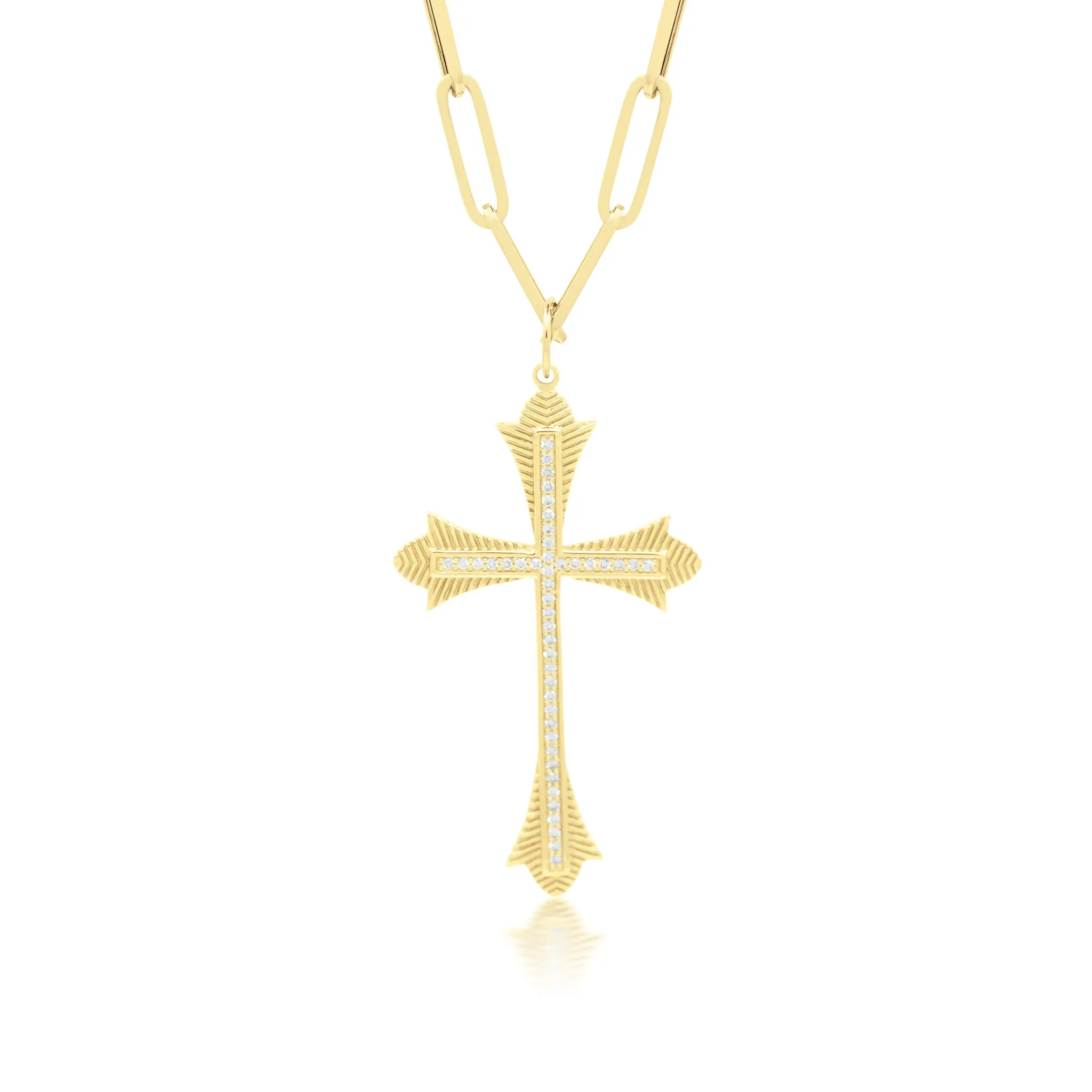 Gold Cross Pendant