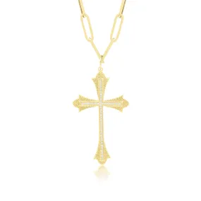 Gold Cross Pendant