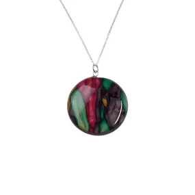 Heathergems Circle Heather Pendant