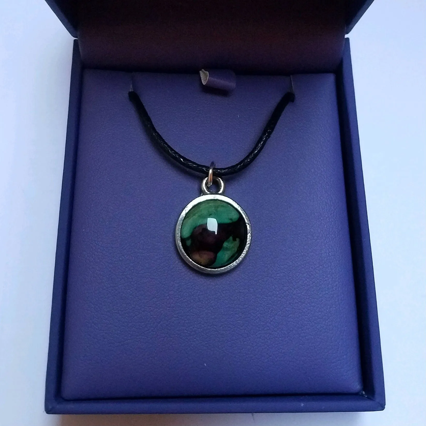 Heathergems Circle Pendant