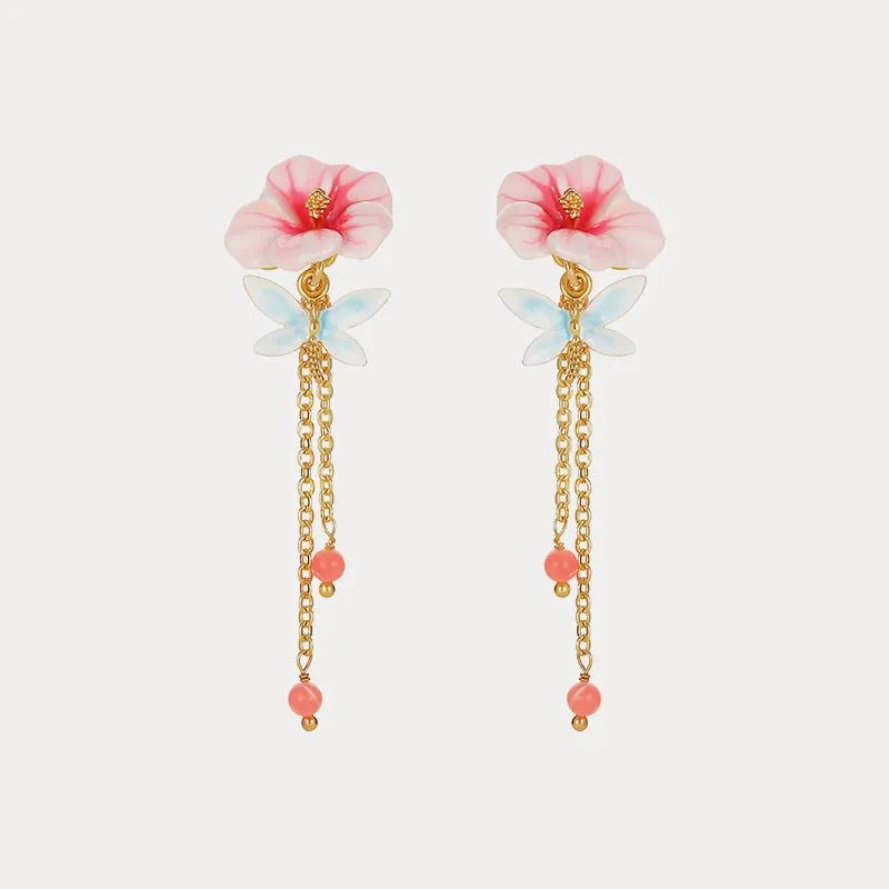 Hibiscus Earrings