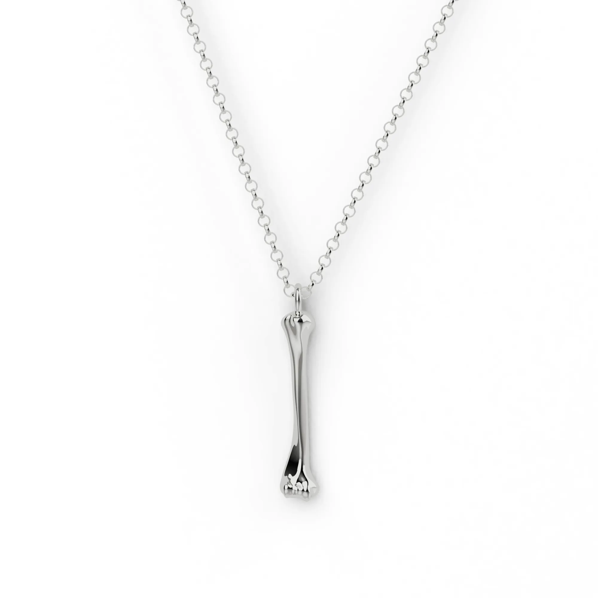 humerus necklace | silver