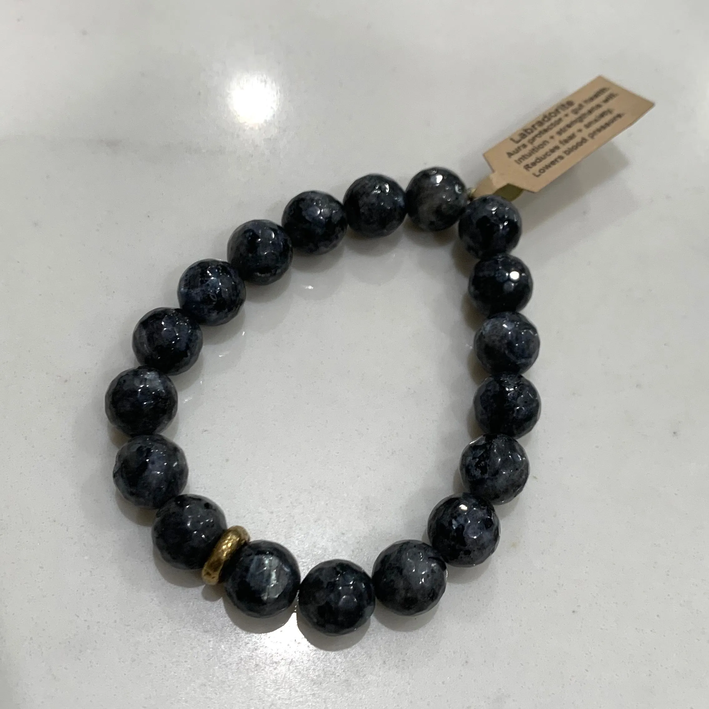 Infinite Warrior 8mm or 10mm Bracelets (Choose your stone)