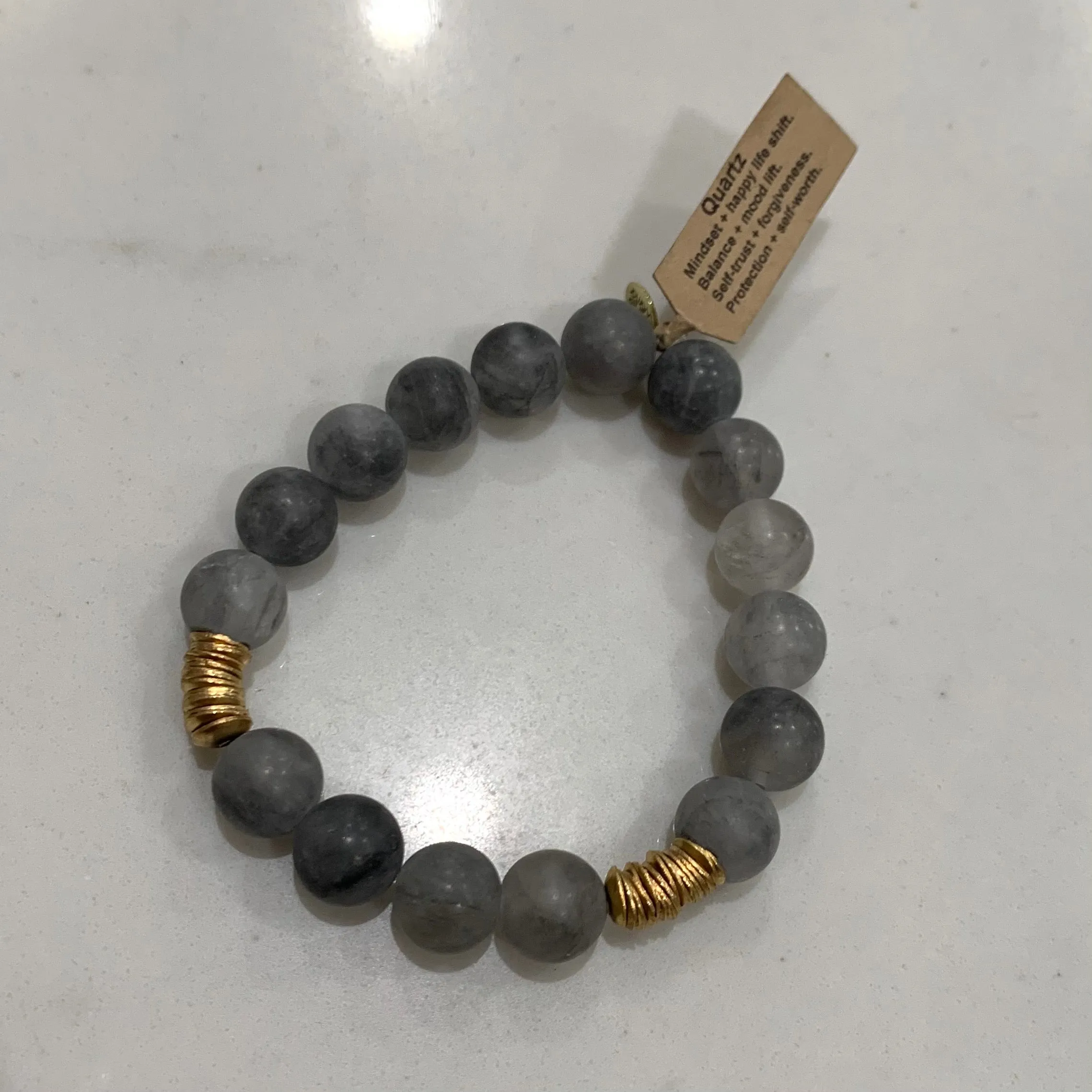 Infinite Warrior 8mm or 10mm Bracelets (Choose your stone)