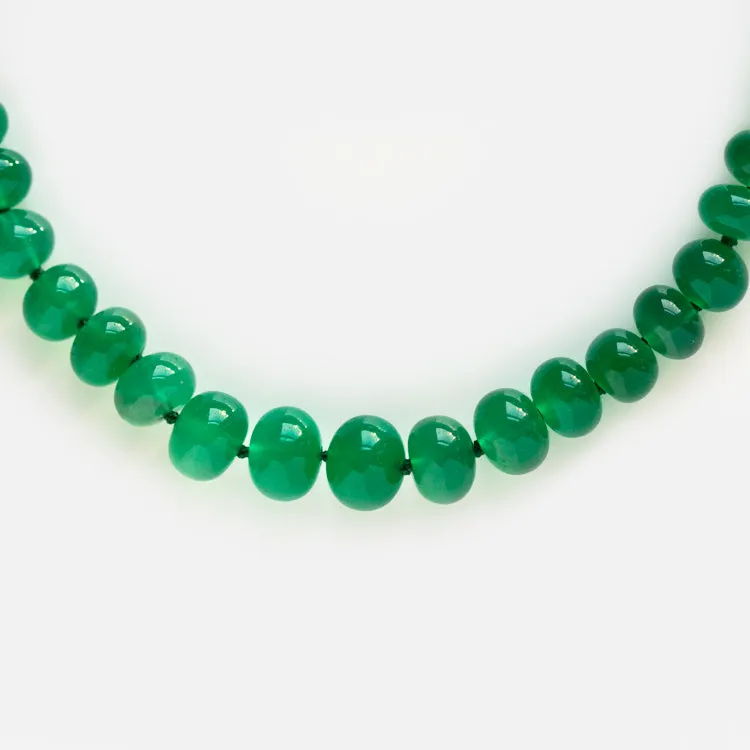 Knotted Gemstone Necklace