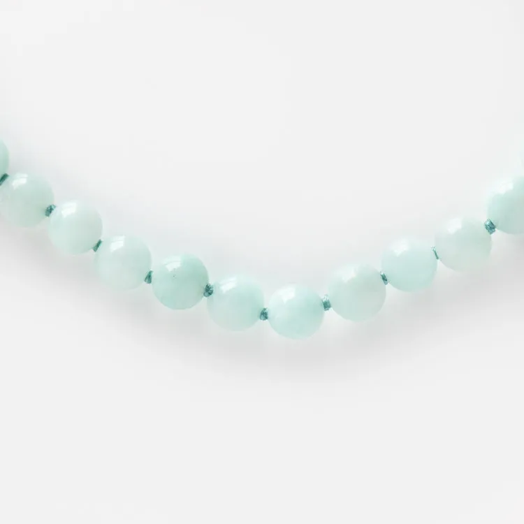 Knotted Gemstone Necklace