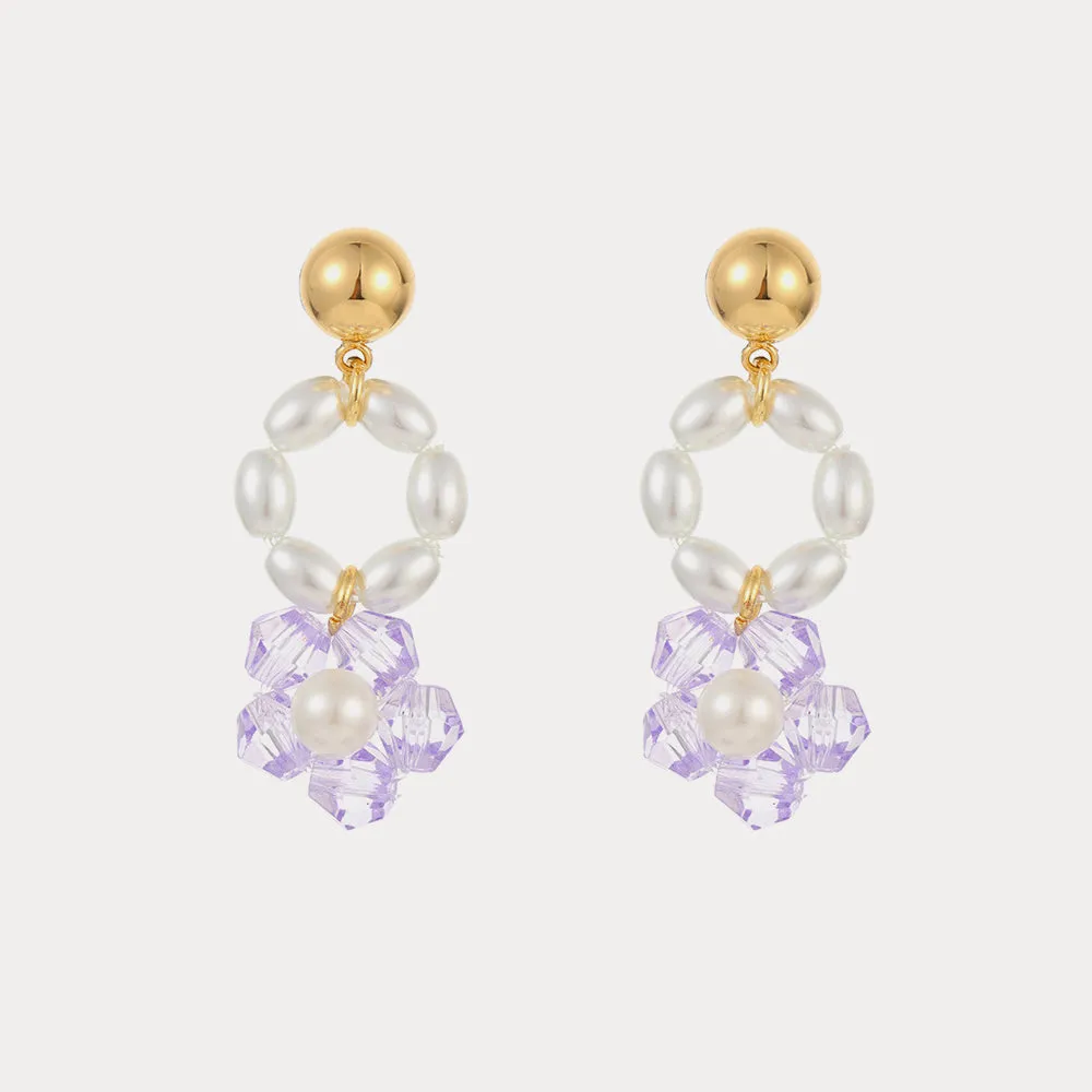 Lavender Earrings