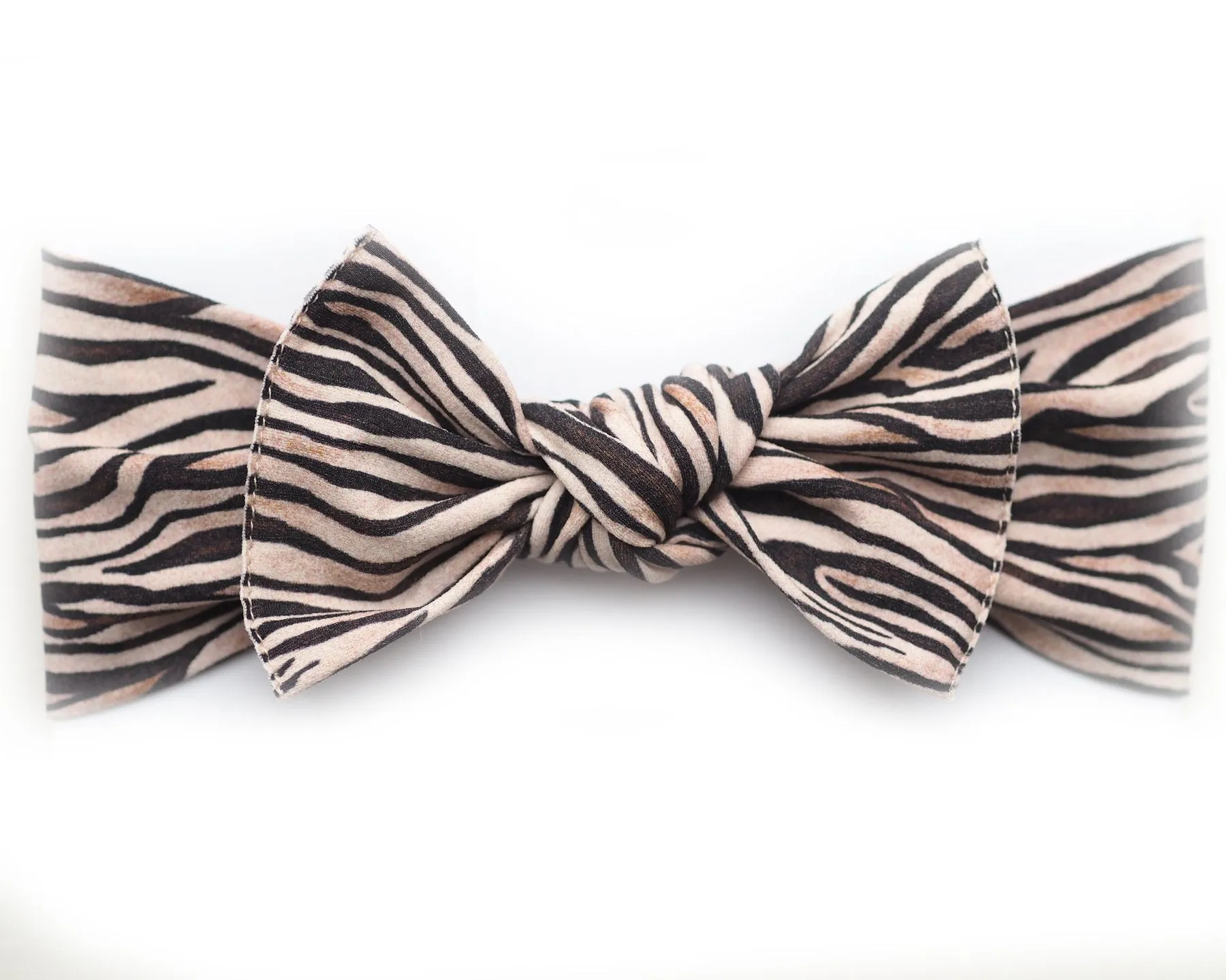 Little Bow Pip Zebra Print Pippa Bow