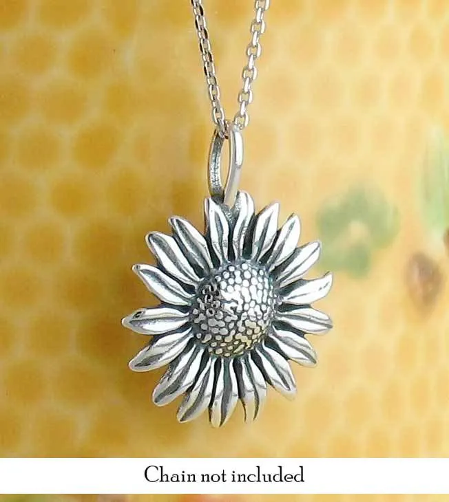 Lively Sunflower Pendant